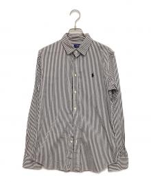 POLO RALPH LAUREN（ポロ・ラルフローレン）の古着「ワイドカラーシャツ」｜ブラック