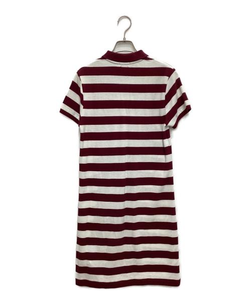 POLO RALPH LAUREN（ポロ・ラルフローレン）POLO RALPH LAUREN (ポロ・ラルフローレン) ポロシャツワンピース ボルドー サイズ:Mの古着・服飾アイテム