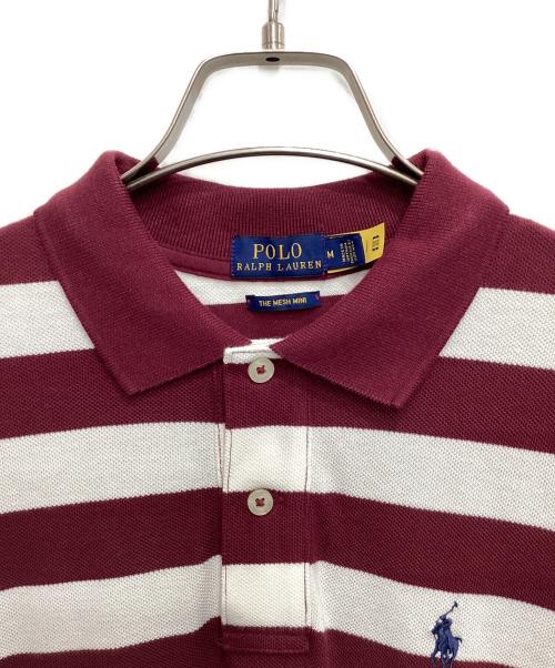 POLO RALPH LAUREN（ポロ・ラルフローレン）POLO RALPH LAUREN (ポロ・ラルフローレン) ポロシャツワンピース ボルドー サイズ:Mの古着・服飾アイテム