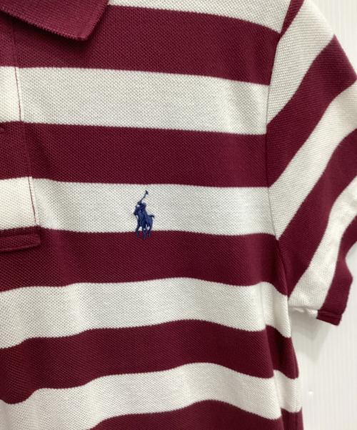 POLO RALPH LAUREN（ポロ・ラルフローレン）POLO RALPH LAUREN (ポロ・ラルフローレン) ポロシャツワンピース ボルドー サイズ:Mの古着・服飾アイテム