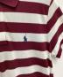 中古・古着 POLO RALPH LAUREN (ポロ・ラルフローレン) ポロシャツワンピース ボルドー サイズ:M：4000円