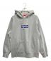 SUPREME（シュプリーム）の古着「Bandana Box Logo Hooded Sweatshirt(バンダナボックスロゴフーデットシャツ)」｜グレー