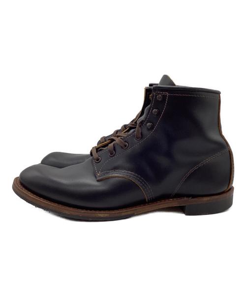 RED WING（レッドウィング）RED WING (レッドウィング) BECKMAN FLATBOX ワークブーツ ブラック サイズ:28の古着・服飾アイテム