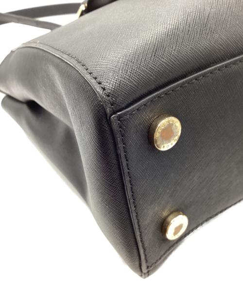MICHAEL KORS（マイケルコース）MICHAEL KORS (マイケルコース) 2WAYバッグ ブラックの古着・服飾アイテム