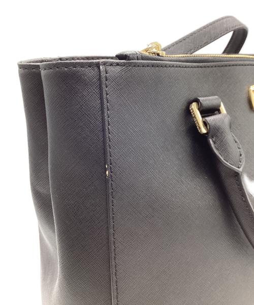 MICHAEL KORS（マイケルコース）MICHAEL KORS (マイケルコース) 2WAYバッグ ブラックの古着・服飾アイテム