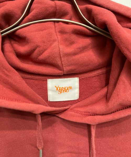 YOUNGER SONG（ヤンガーソング）YOUNGER SONG (ヤンガーソング) プルオーバーパーカー レッド サイズ:Lの古着・服飾アイテム