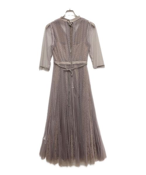 FRAY ID（フレイ アイディー）FRAY ID (フレイ アイディー) 2wayチュールレースレイヤードドレス ベージュ サイズ:Oの古着・服飾アイテム