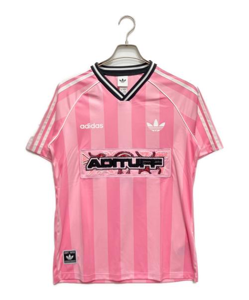 adidas Originals（アディダスオリジナル）adidas Originals (アディダスオリジナル) ビーズ ジャージ ピンク サイズ:Mの古着・服飾アイテム