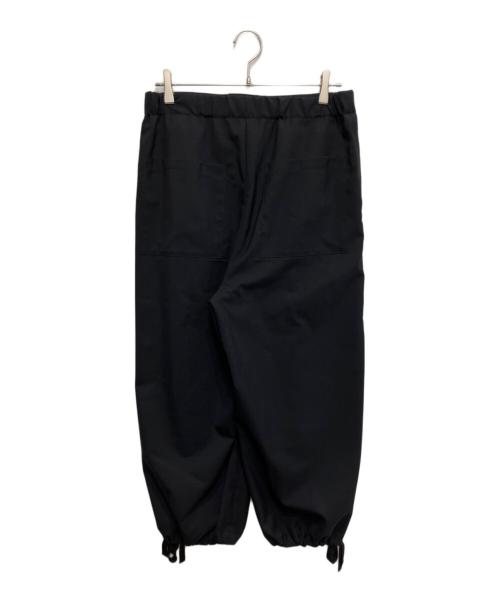 ato（アトウ）ato (アトウ) DRAW CODE WIDE PANTS ブラック サイズ:48の古着・服飾アイテム