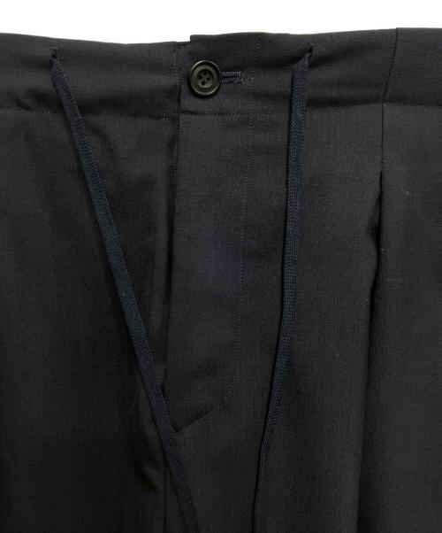 ato（アトウ）ato (アトウ) DRAW CODE WIDE PANTS ブラック サイズ:48の古着・服飾アイテム