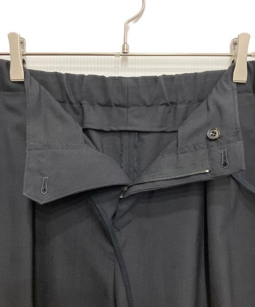 ato（アトウ）ato (アトウ) DRAW CODE WIDE PANTS ブラック サイズ:48の古着・服飾アイテム