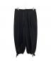 ato（アトウ）の古着「DRAW CODE WIDE PANTS」｜ブラック