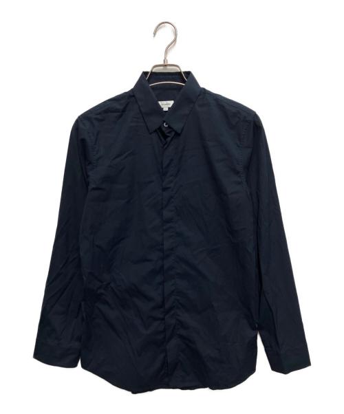 JIL SANDER（ジルサンダー）JIL SANDER (ジルサンダー) ドレスシャツ ネイビー サイズ:39の古着・服飾アイテム