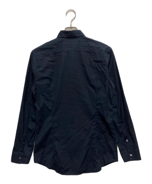 JIL SANDER（ジルサンダー）JIL SANDER (ジルサンダー) ドレスシャツ ネイビー サイズ:39の古着・服飾アイテム