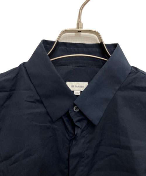 JIL SANDER（ジルサンダー）JIL SANDER (ジルサンダー) ドレスシャツ ネイビー サイズ:39の古着・服飾アイテム