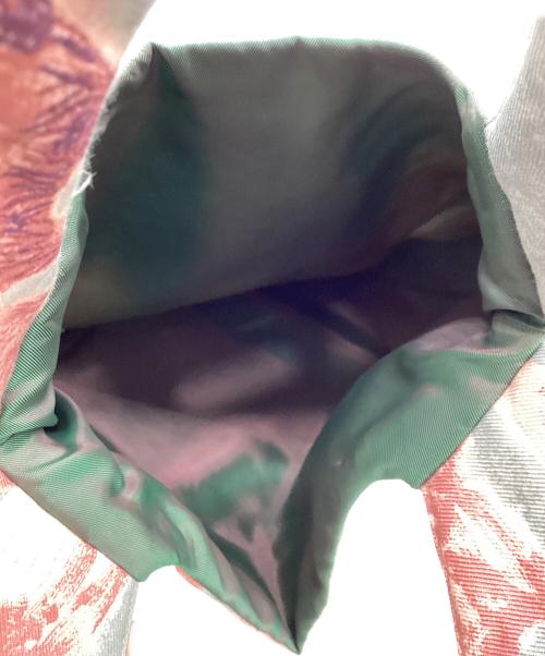 mina perhonen（ミナ ペルホネン）mina perhonen (ミナ ペルホネン) アライブ エッグバッグ ブルーの古着・服飾アイテム