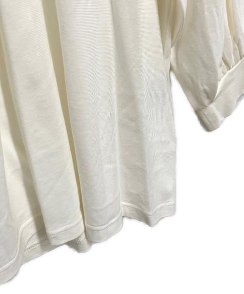 CLOTH&CROSS（クロスアンドクロス）CLOTH&CROSS (クロスアンドクロス) ボリュームカットソー ホワイト サイズ:free 未使用品の古着・服飾アイテム