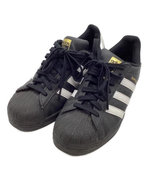 adidas（アディダス）adidas (アディダス) SUPERSTAR ブラック サイズ:25の古着・服飾アイテム