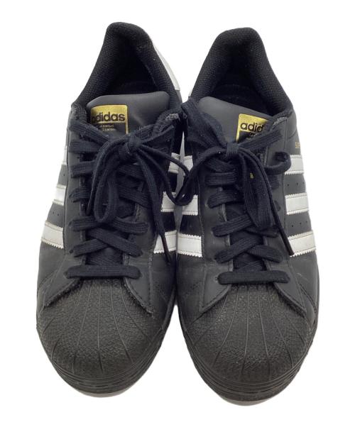 adidas（アディダス）adidas (アディダス) SUPERSTAR ブラック サイズ:25の古着・服飾アイテム