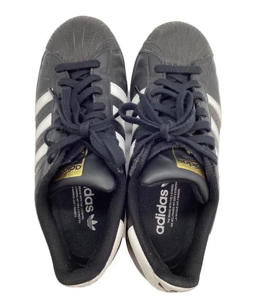 adidas（アディダス）adidas (アディダス) SUPERSTAR ブラック サイズ:25の古着・服飾アイテム