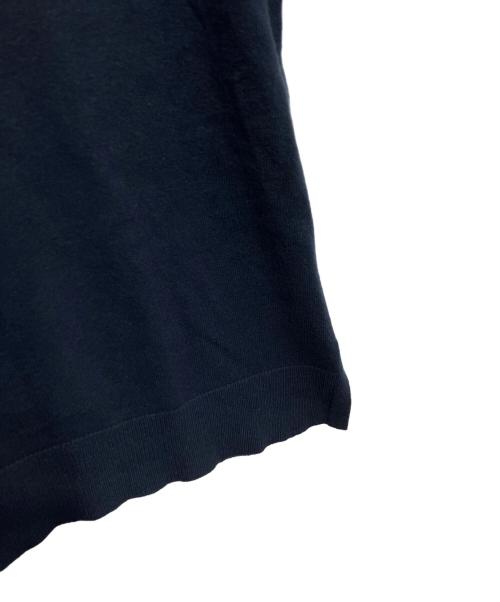 forme（フォルメ）forme (フォルメ) ハーフスリーブニット ネイビー サイズ:freeの古着・服飾アイテム