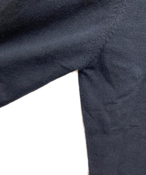 forme（フォルメ）forme (フォルメ) ハーフスリーブニット ネイビー サイズ:freeの古着・服飾アイテム