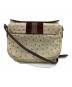 FURLA (フルラ) オーストリッチミニショルダーバッグ アイボリー×ブラウン：5000円