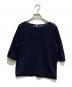 studio picone (スタジオ ピッコーネ) プリーツ切替ブラウス ネイビー サイズ:M：4000円