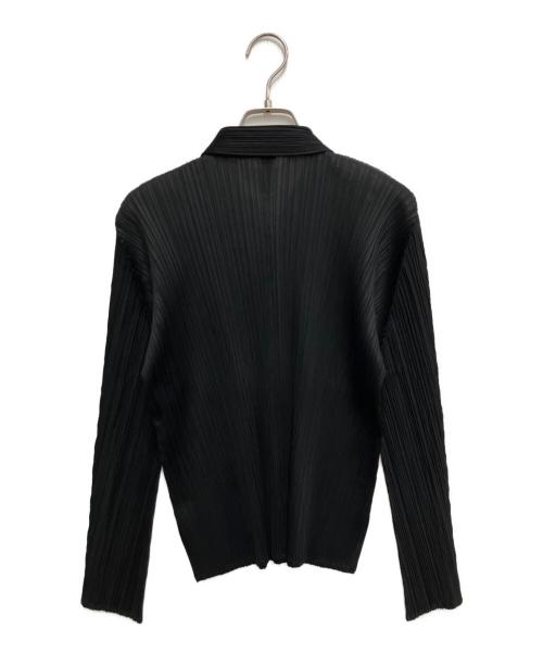 PLEATS PLEASE（プリーツプリーズ）PLEATS PLEASE (プリーツプリーズ) プリーツシャツ ブラック サイズ:3の古着・服飾アイテム