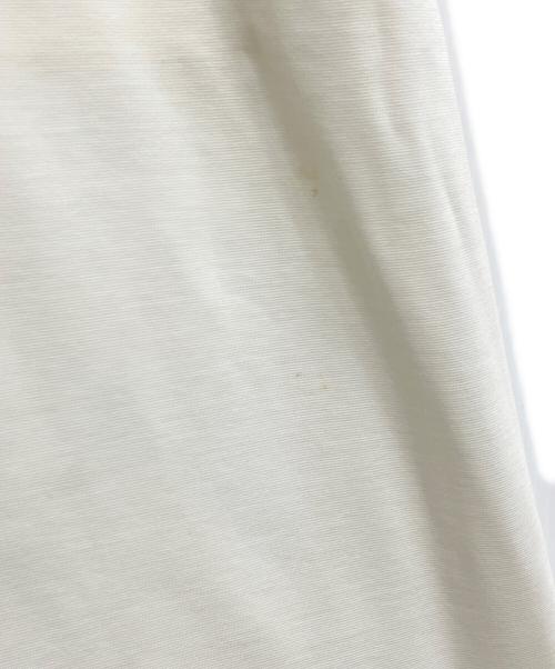 LE PHIL（ル フィル）LE PHIL (ル フィル) コンパクトギャザーワイドパンツ ホワイトの古着・服飾アイテム