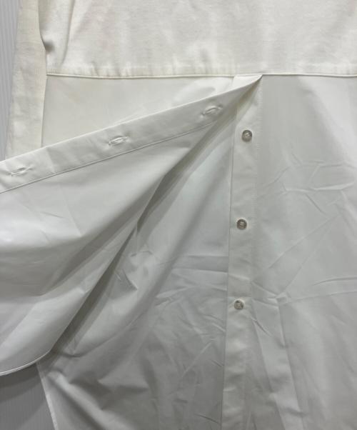 LE PHIL（ル フィル）LE PHIL (ル フィル) ドッキングカットソー ホワイト サイズ:free 未使用品の古着・服飾アイテム
