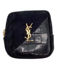Saint Laurent Paris（サンローランパリ）の古着「ジェイミー キューブチャーム」｜ブラック