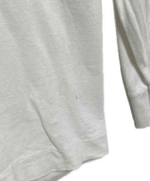 A BATHING APE（アベイシングエイプ）A BATHING APE (アベイシングエイプ) オールドロングスリーブカットソー ホワイト サイズ:SMの古着・服飾アイテム