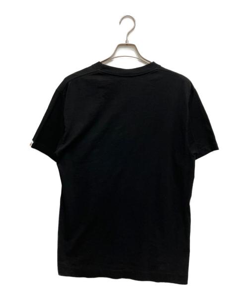 A BATHING APE（アベイシングエイプ）A BATHING APE (アベイシングエイプ) プリントTシャツ ブラック サイズ:Lの古着・服飾アイテム
