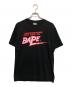 A BATHING APE（アベイシングエイプ）の古着「プリントTシャツ」｜ブラック