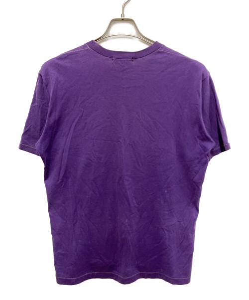 ISSEY MIYAKE（イッセイミヤケ）ISSEY MIYAKE (イッセイミヤケ) ステッチデザインTシャツ パープル サイズ:SIZE 2の古着・服飾アイテム