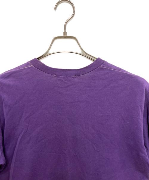 ISSEY MIYAKE（イッセイミヤケ）ISSEY MIYAKE (イッセイミヤケ) ステッチデザインTシャツ パープル サイズ:SIZE 2の古着・服飾アイテム