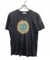 ISSEY MIYAKE MEN（イッセイミヤケメン）の古着「オールド曼荼羅プリントTシャツ」｜グレー