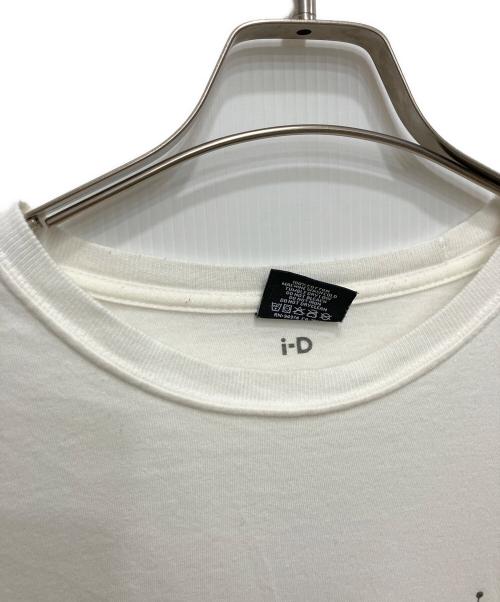 stussy（ステューシー）stussy (ステューシー) i-D magazineコラボロングスリーブTシャツ ホワイト サイズ:Mの古着・服飾アイテム