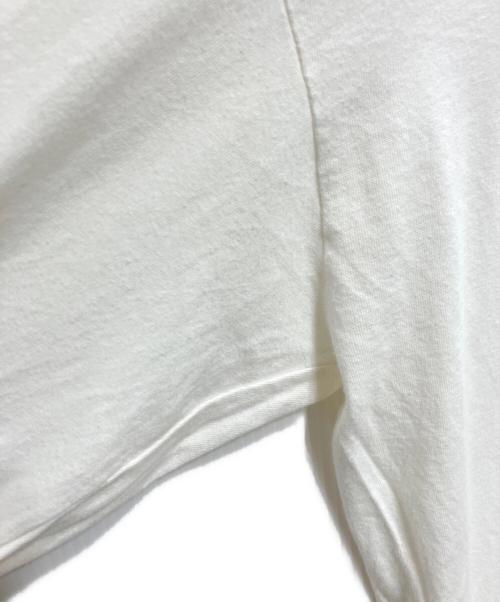 stussy（ステューシー）stussy (ステューシー) i-D magazineコラボロングスリーブTシャツ ホワイト サイズ:Mの古着・服飾アイテム