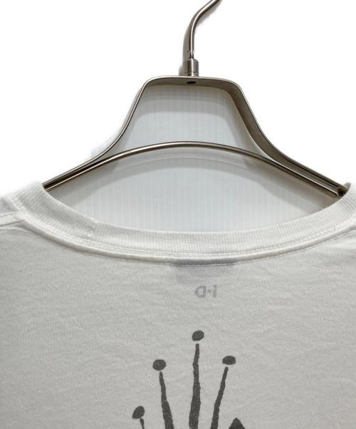 stussy（ステューシー）stussy (ステューシー) i-D magazineコラボロングスリーブTシャツ ホワイト サイズ:Mの古着・服飾アイテム