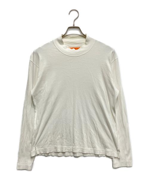 ISSEY MIYAKE（イッセイミヤケ）ISSEY MIYAKE (イッセイミヤケ) 長袖カットソー ホワイト サイズ:1の古着・服飾アイテム