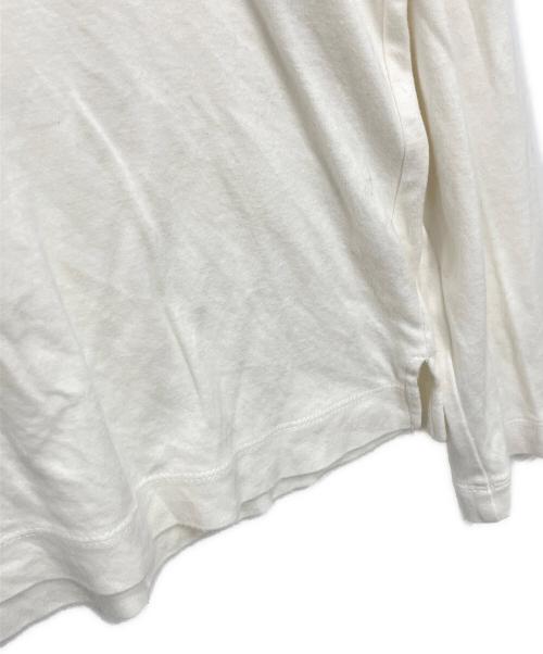 ISSEY MIYAKE（イッセイミヤケ）ISSEY MIYAKE (イッセイミヤケ) 長袖カットソー ホワイト サイズ:1の古着・服飾アイテム