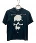 BOUNTY HUNTER（バウンティハンター）の古着「スカルプリントTシャツ」｜グリーン