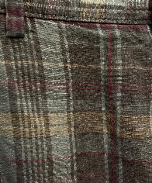 BANANA REPUBLIC（バナナリパブリック）BANANA REPUBLIC (バナナリパブリック) オールドリネンショーツ ブラウン サイズ:81cm (W32)の古着・服飾アイテム