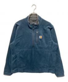 CarHartt（カーハート）の古着「フリースハーフジップスウェット」｜ブルー