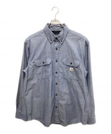 CarHartt（カーハート）の古着「シャンブレーシャツ」｜ブルー