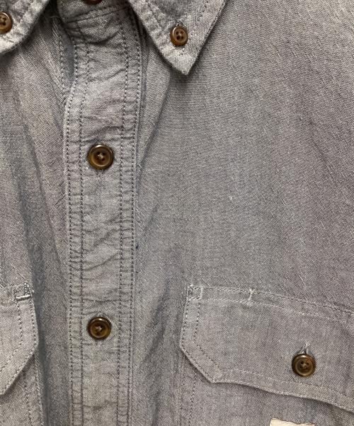 CarHartt（カーハート）CarHartt (カーハート) シャンブレーシャツ ブルー サイズ:Lの古着・服飾アイテム
