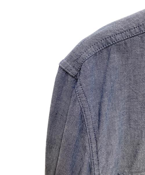 CarHartt（カーハート）CarHartt (カーハート) シャンブレーシャツ ブルー サイズ:Lの古着・服飾アイテム