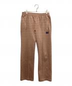 Needlesニードルズ）の古着「Track Pant Poly Jq(トラックパンツPoly Jq)」｜ブラウン